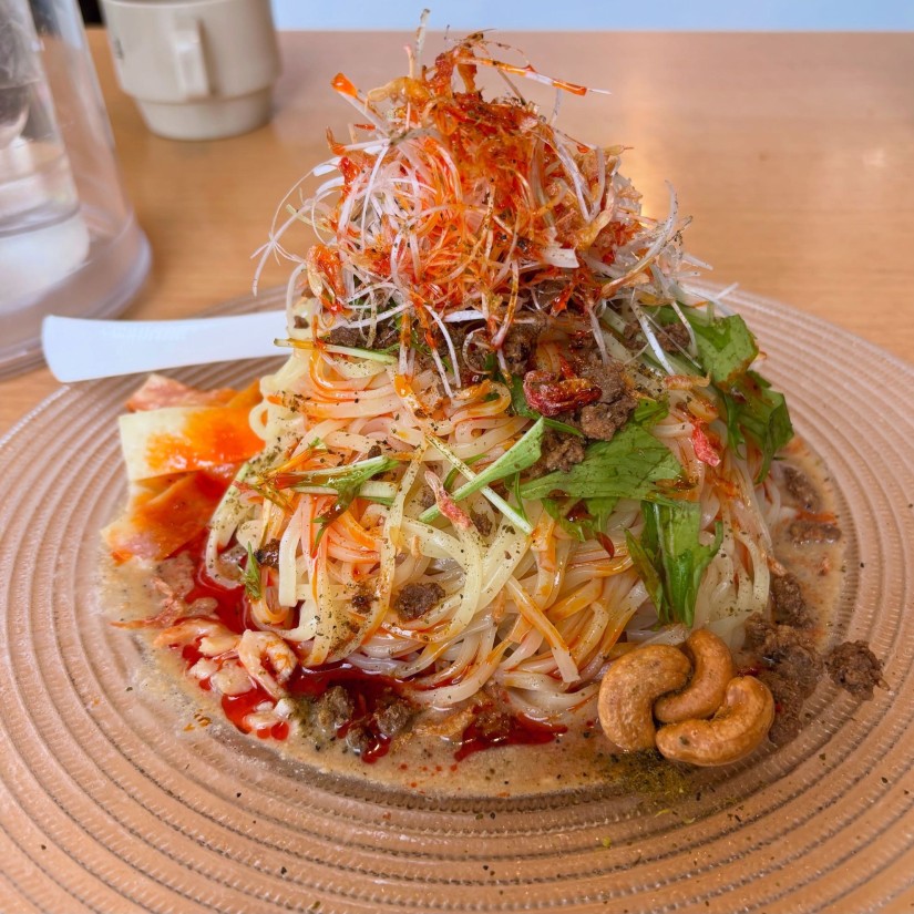 冷やし汁なし坦々麺 4辛/2痺れ