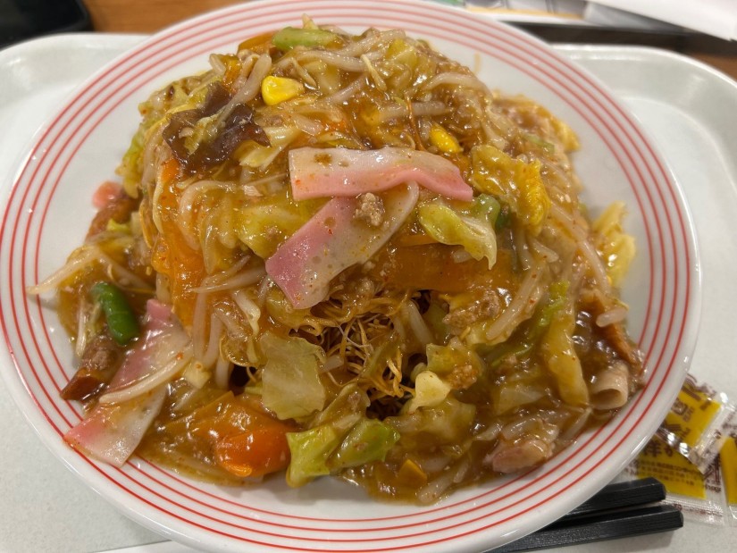 ピリカラ皿うどん 2辛