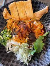 パイコー汁なし担々麺 辛さ3、しびれ3