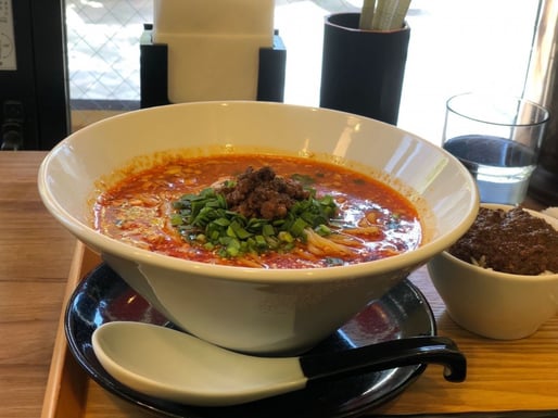   担々麺(汁あり) 激辛追加