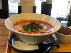 担々麺(汁あり) 激辛追加