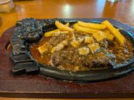 麻婆豆富激辛ラー油ハンバーグ 3辛