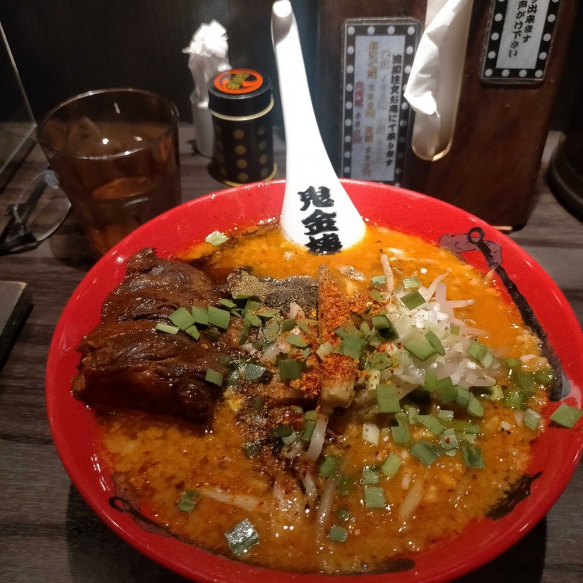 肉増しカラシビ味噌ラーメン カラ増しシビ増し