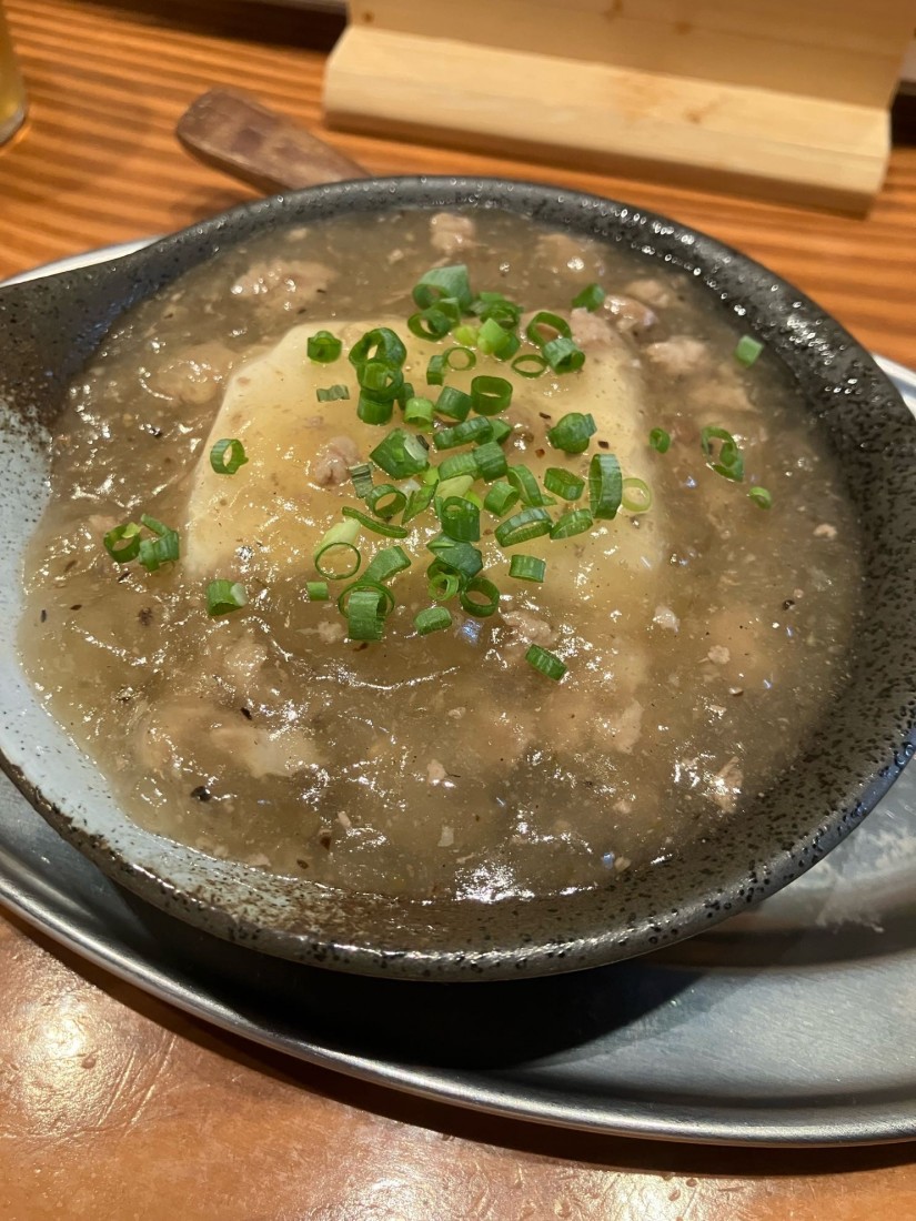 白い麻婆豆腐