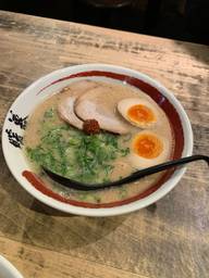 半熟煮卵ラーメン