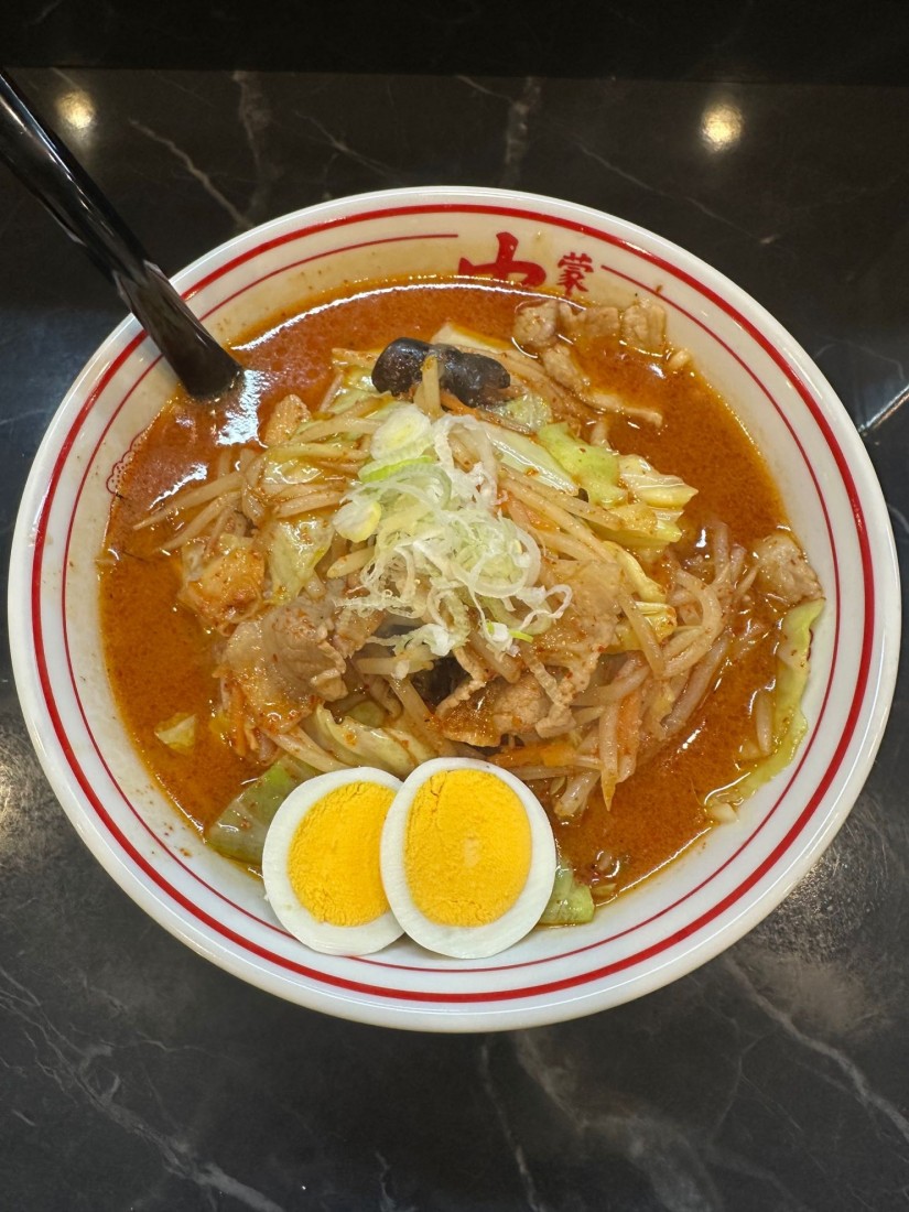 五目味噌タンメン 辛さ2倍 辛さ8