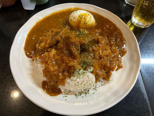 牛厚切りカレー