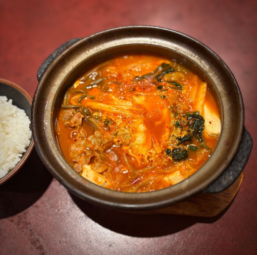 キムチトーフチゲ