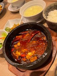 麻婆豆腐定食 辣デビル