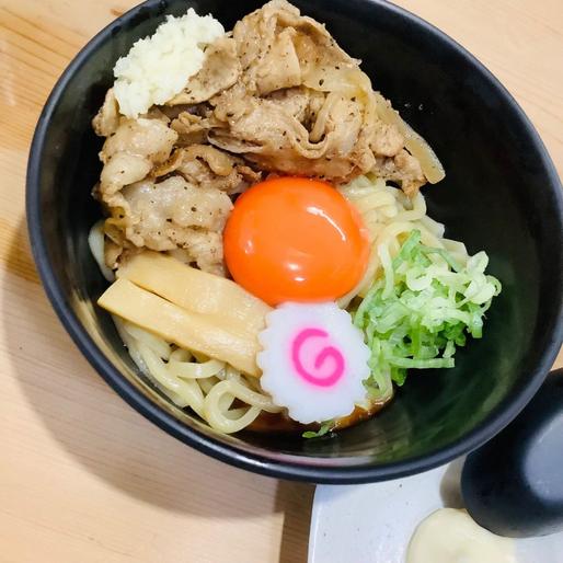 旨辛肉玉まぜそばハーフ