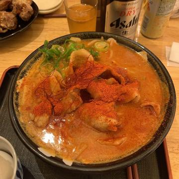 鬼紅の正宗味噌ラーメン 5辛