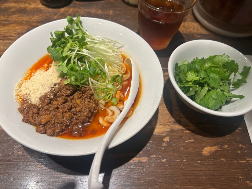日式汁なし担々麺5辛4痺