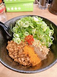 地獄の坦々まぜそば 中級(10辛)