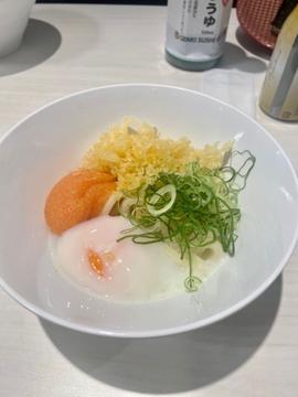 温玉明太うどん