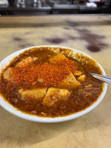 麻婆豆腐 お店の表記は特に無し