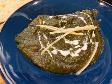 きのことほうれん草のカレー 4激辛