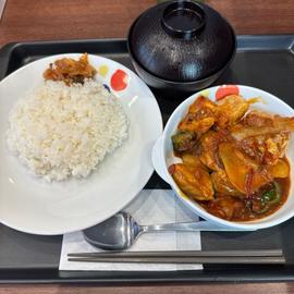デビルチキン定食