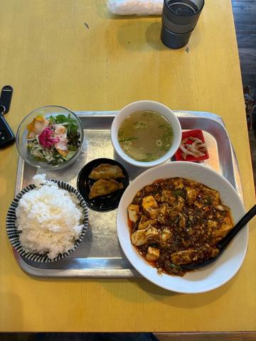 麻婆豆腐定食 7辛
