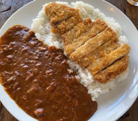 カツカレー(ロースカツ) 激辛