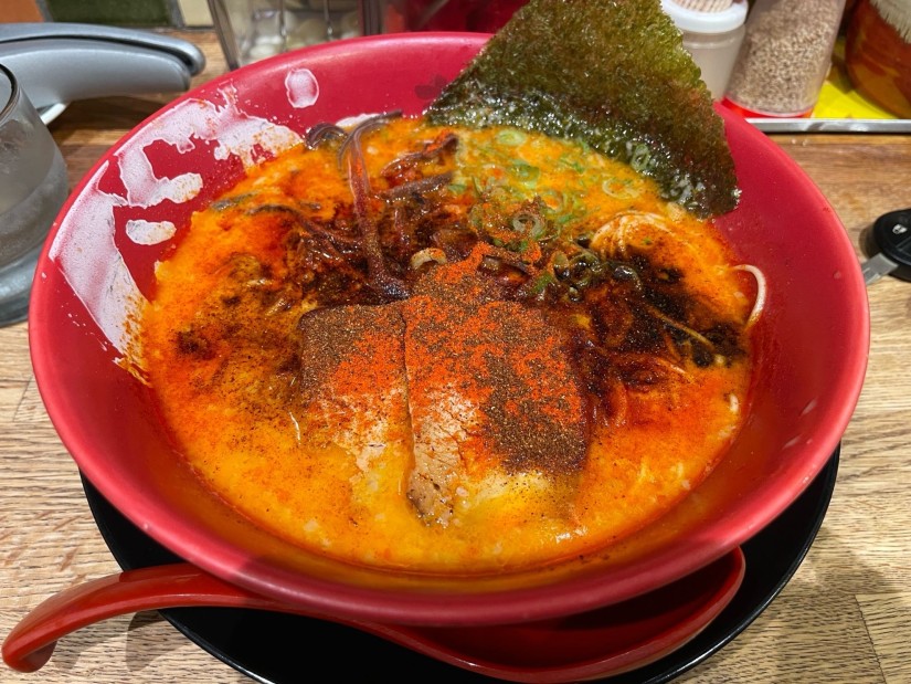 赤辛牛じゃんラーメン 三撃