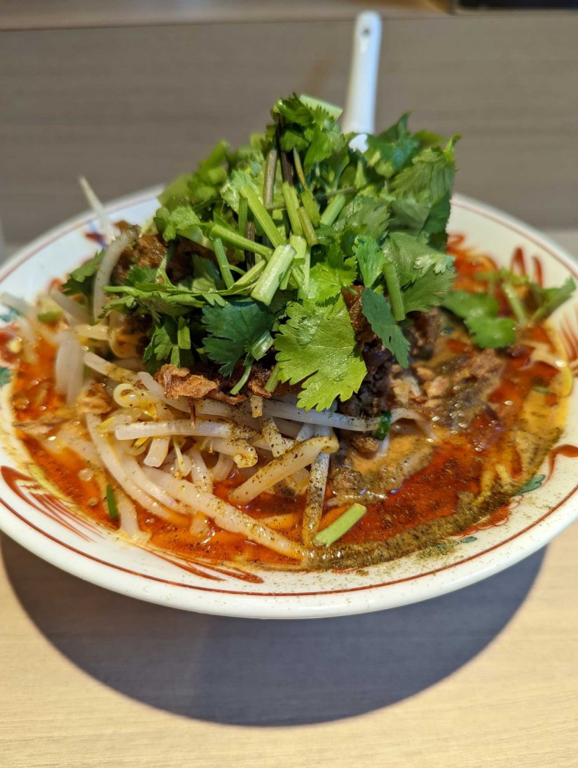 カレー担々麺 辛さ増し