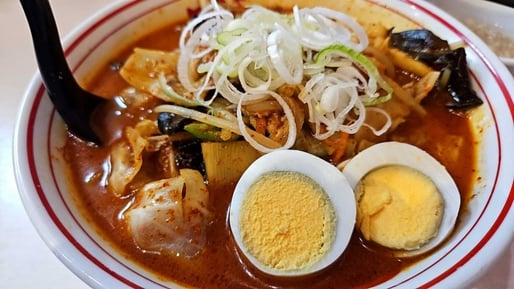 五目味噌タンメン 辛さ2倍