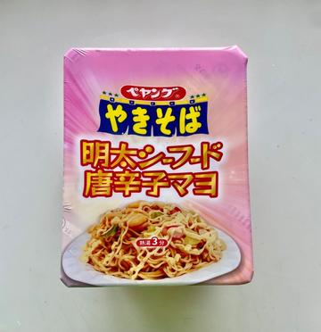 ペヤング 焼きそば  明太シーフード唐辛子マヨ