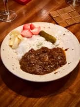 牛タンの欧風カレー
