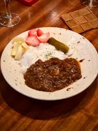 牛タンの欧風カレー