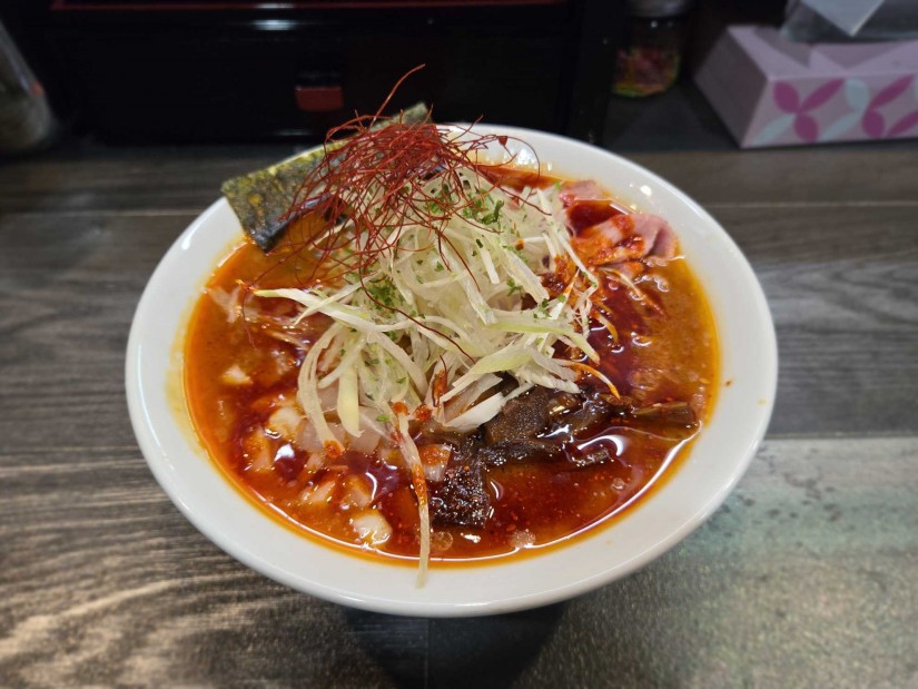辛蟹そば