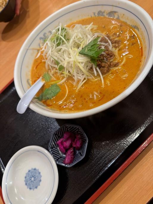 鶏白湯担々麺 +5辛