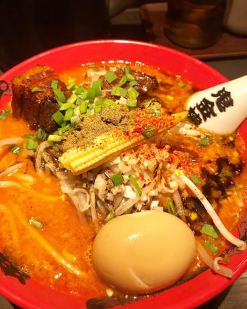 味玉カラシビ味噌らー麺 カラ増し シビ増し