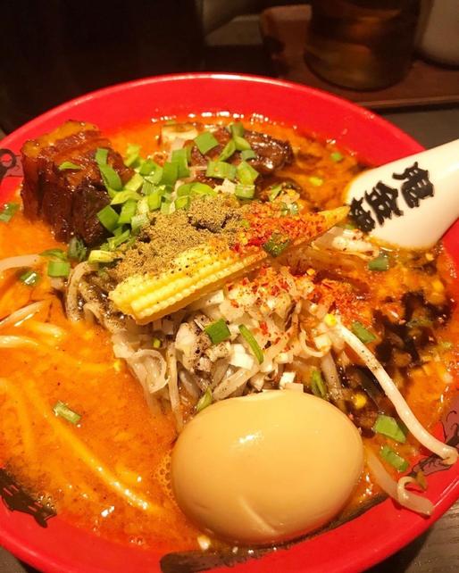 味玉カラシビ味噌らー麺 カラ増し シビ増し