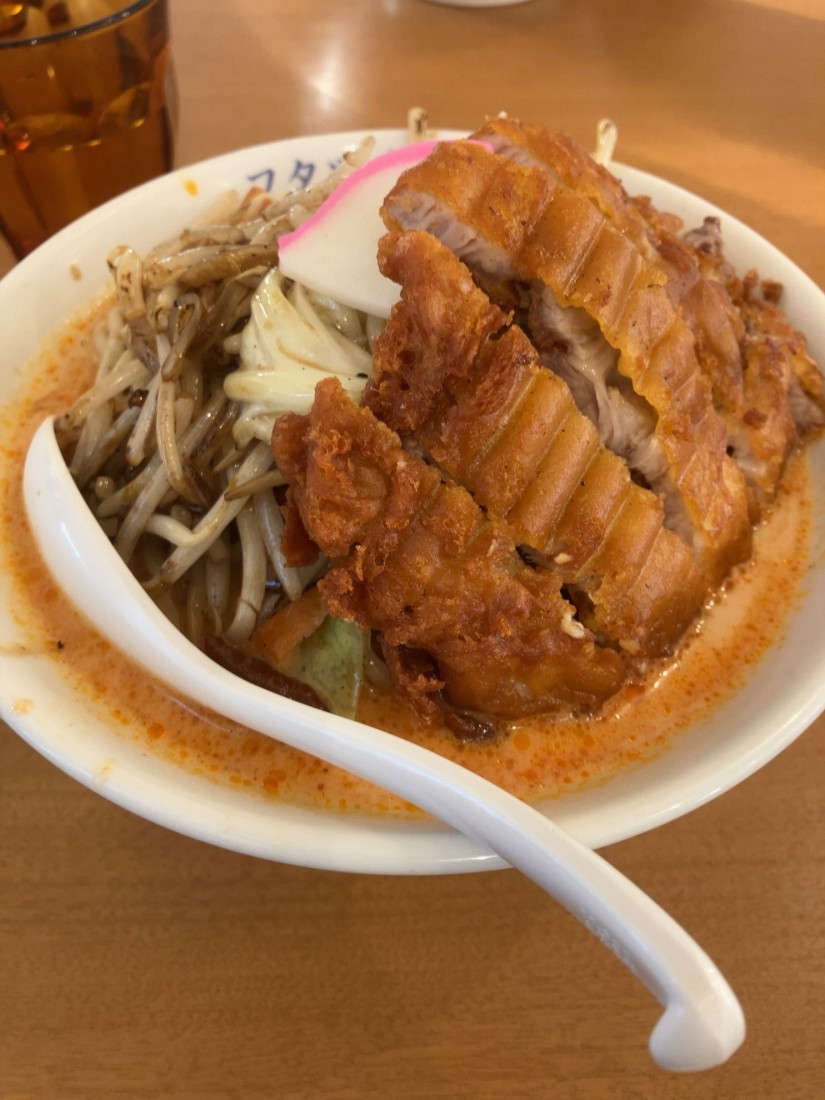 辛い排骨タンメン