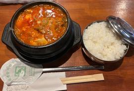 牡蠣純豆腐チゲ