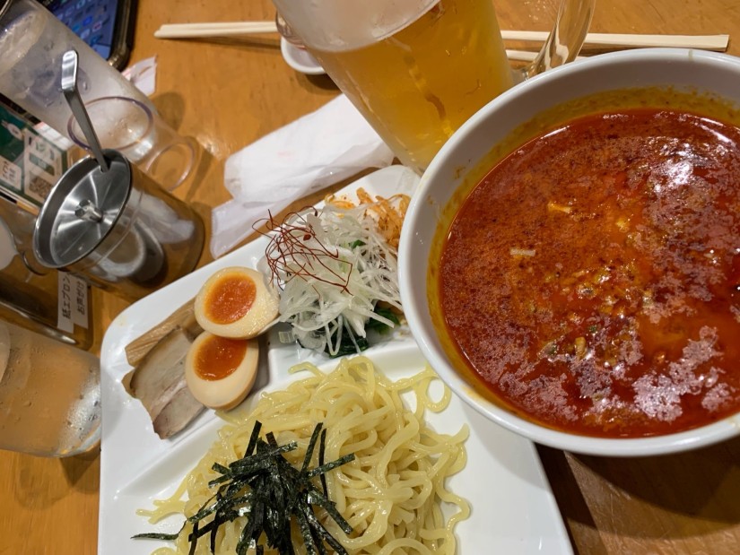 担担つけ麺 3辛