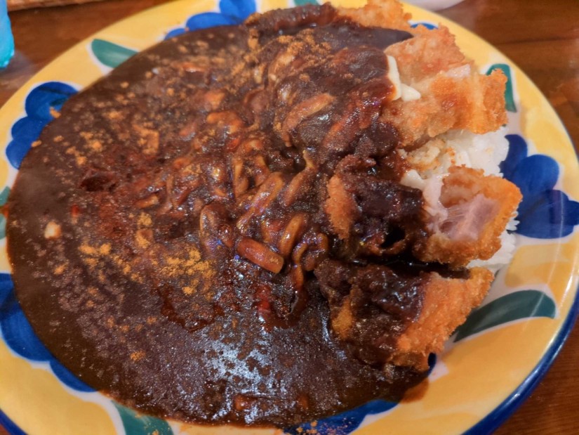 厚切りカツチーズカレー 激辛