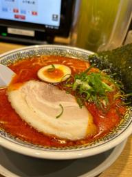 熟成醤油 醤油とんこつ 赤 醤油とんこつ 🌶🌶🌶3辛