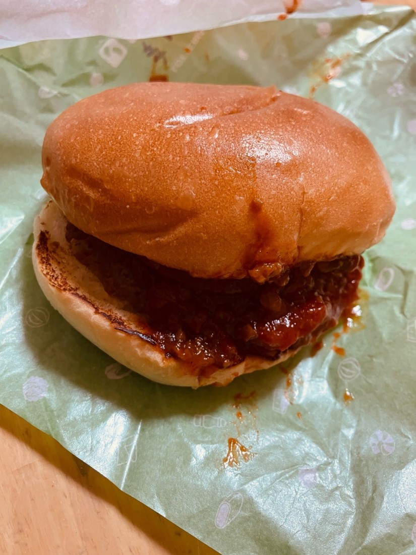 旨辛絶品ミートソースバーガー 旨辛
