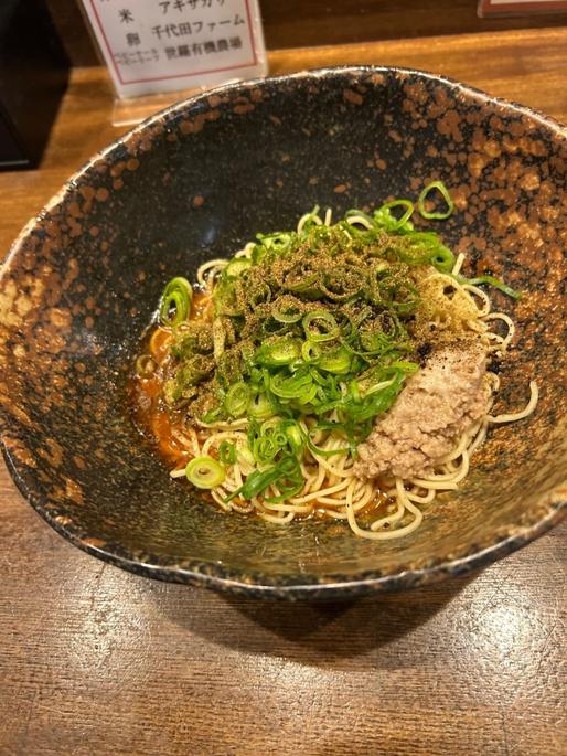 広島式汁なし担担麺3辛