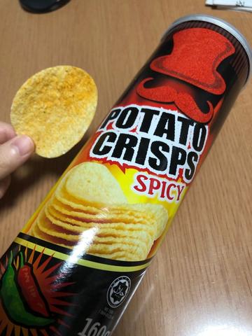 POTATO CRISPS SPICY 