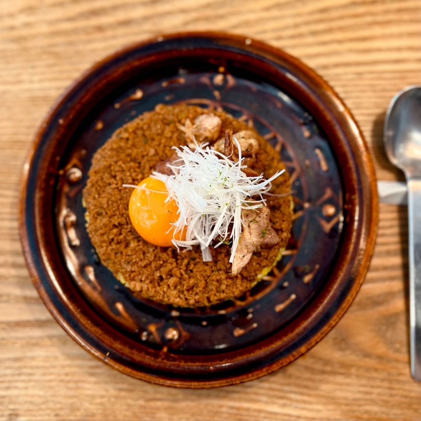 和風のドライカレー