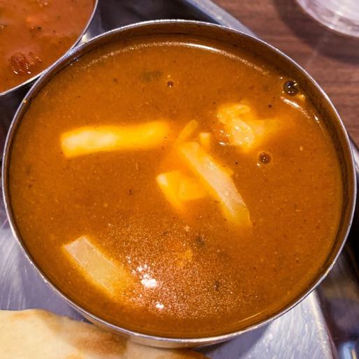 チキンとチーズのカレー 5辛(超激辛)