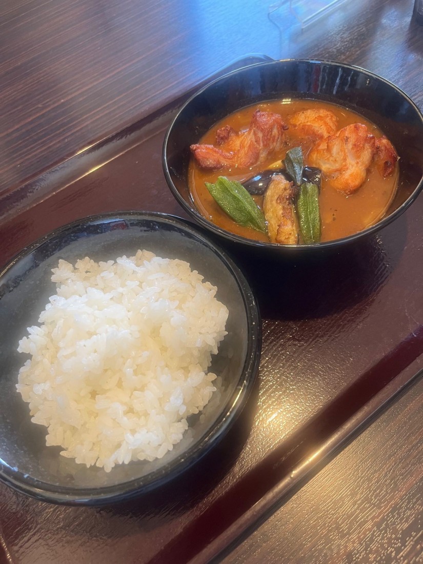 ローストチキンスープカレー 4辛