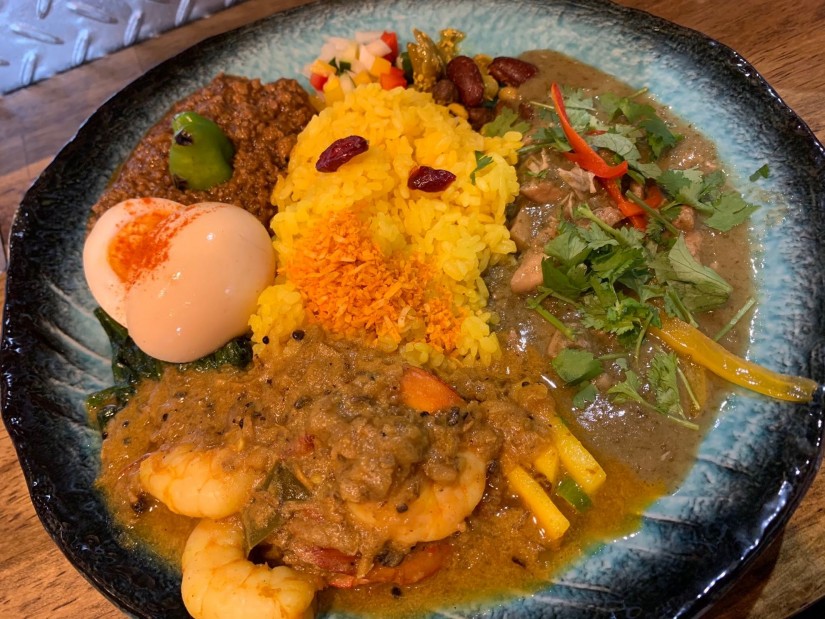 3種あいがけカレー