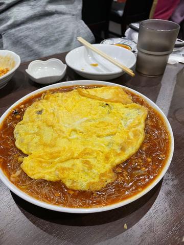 卵乗せ麻婆春雨
