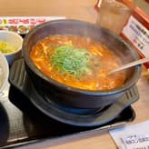 海鮮スン豆腐定食 辛さMAX