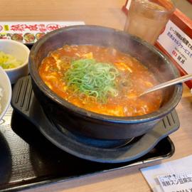 海鮮スン豆腐定食 辛さMAX