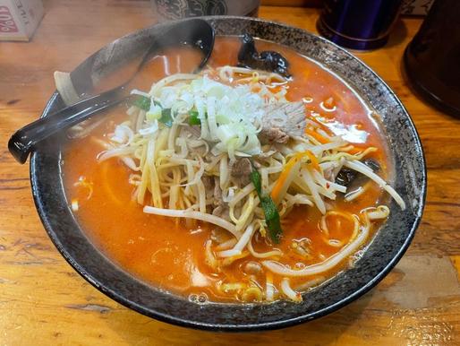 辛いラーチャーメン