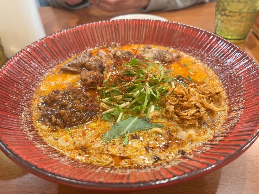 本格四川担々麺白 ➕1辛